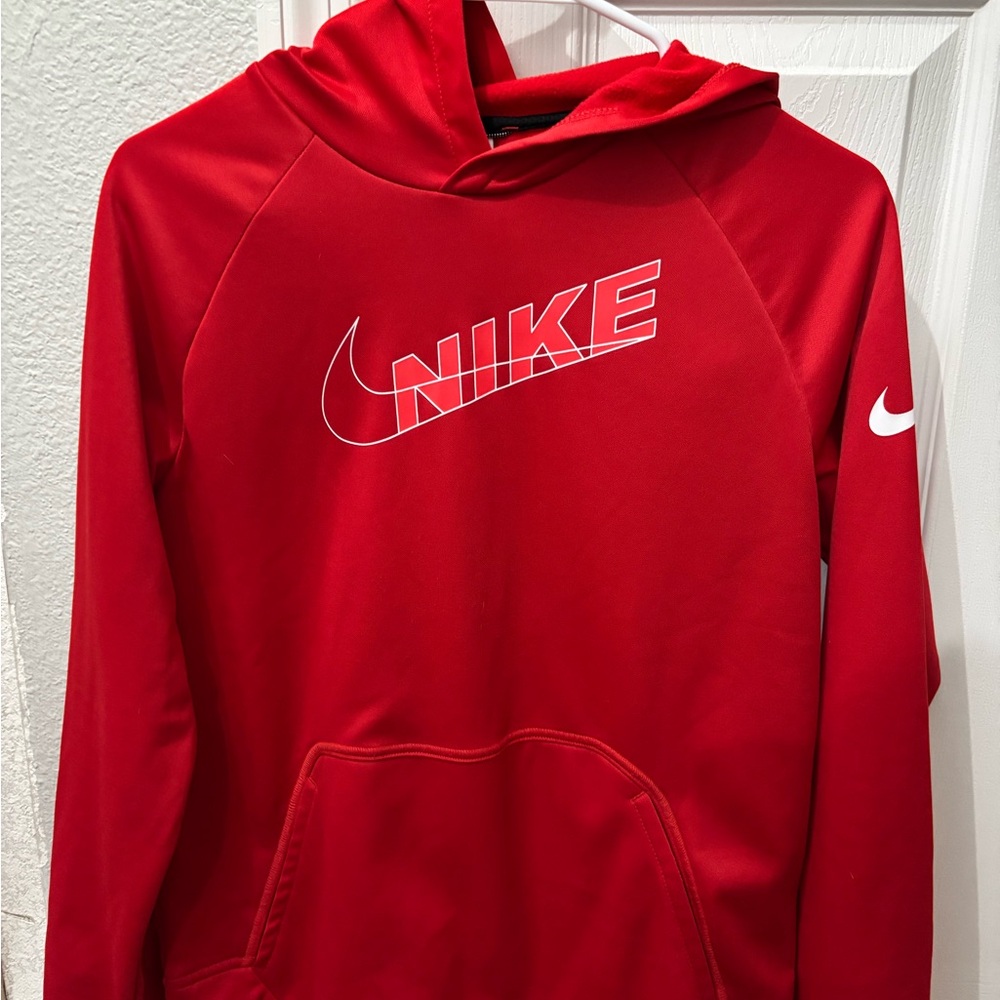 Nike Bold Red Hoodie YXL